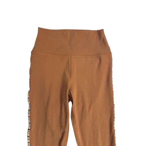 Women S Spiritual Gangster Ada Dream Tech Deep Rust Brown Leggings Cropped Yoga - Picture 2 of 6